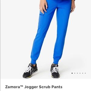 FIGS Zamora Jogger Scrub Pants XXS Royal Blue